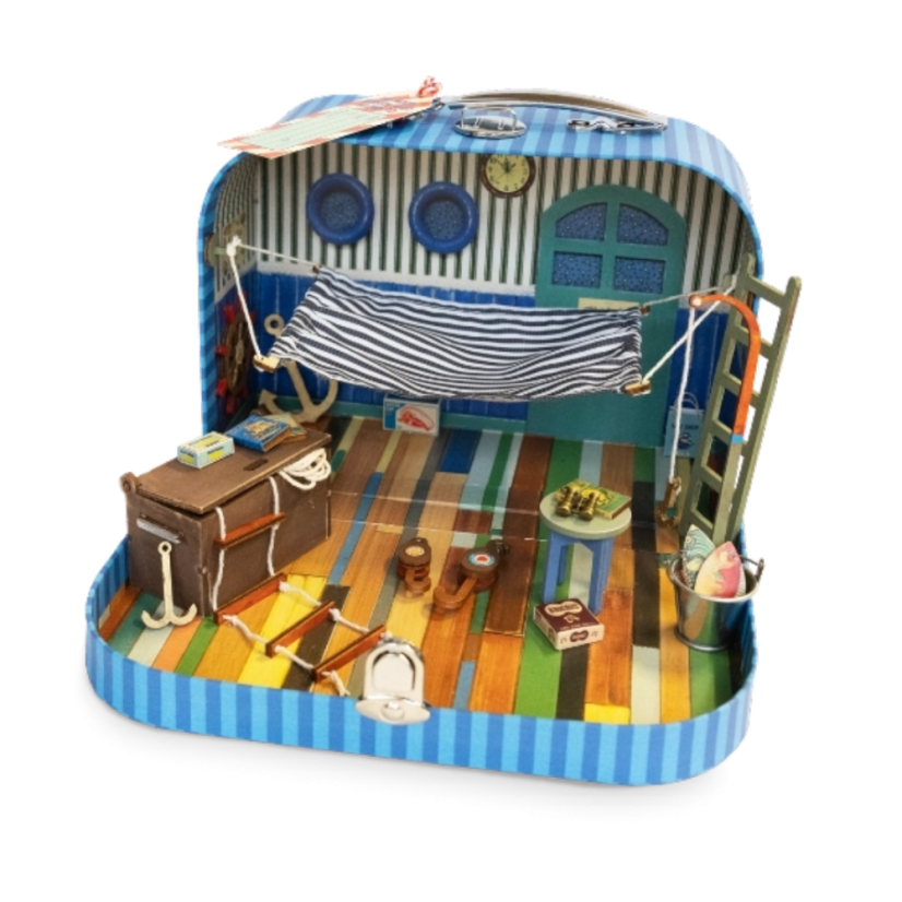 Dům myšek: Kufřík na cesty Námořnicka kajuta