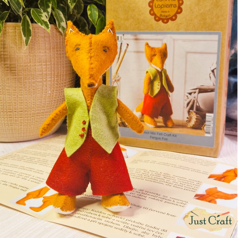 Kreativní šicí sada - Lišák Fergus