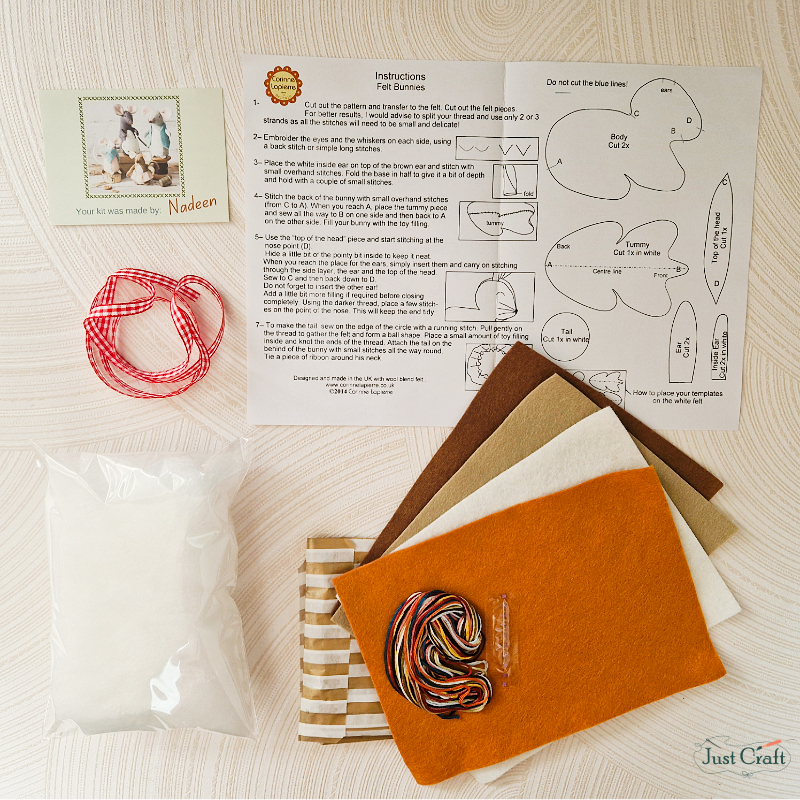 Bunnies Felt Craft Kit