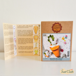 Kreativní šicí sada - Králíček v Mrkvovém Pelíšku