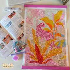 Diamond Painting - Pink Jungle