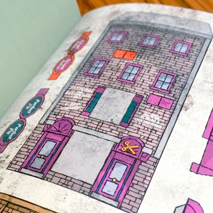 Papercraft set - Diagon Alley