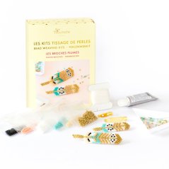 Feather Brooches DIY Kit