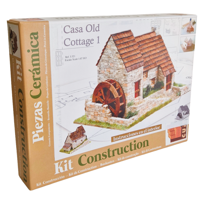 Stavebnice s cihel Domenech Cuit - Stará anglická chaloupka číslo 1