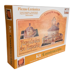 Brick construction kit Domanech Cuit - the Church of Santa María de Eunate