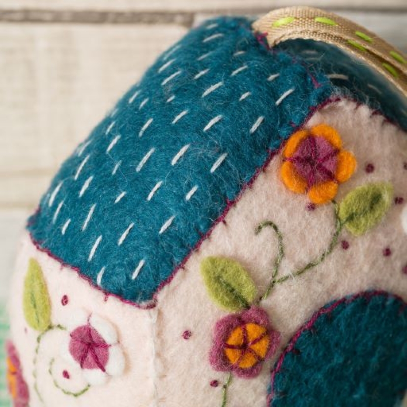 Birdhouse and Birds Felt Craft Kit