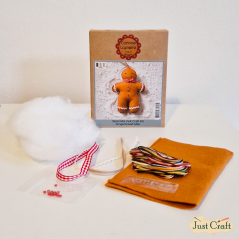 Gingerbread Man - Felt Craft Mini Kit