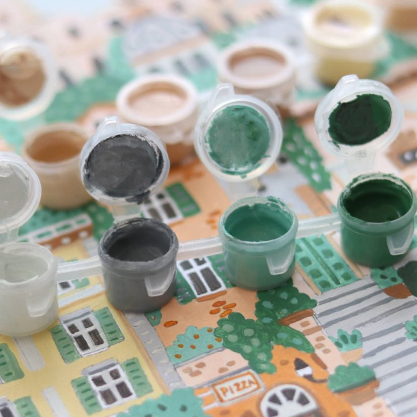 Malování podle čísel Petit Pinceau - Řím