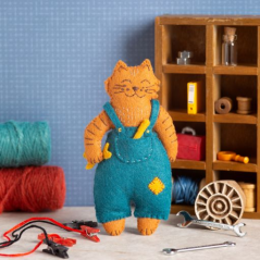 Mr. Cat, Mechanic Felt Craft Kit