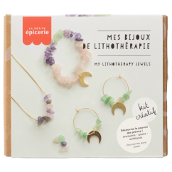 Kreativní sada na výrobu bižuterie z léčivých kamenů