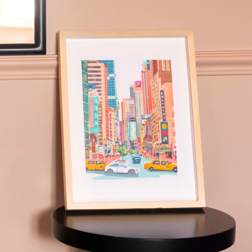 Painting by numbers Petit Pinceau - Broadway and West 53rd