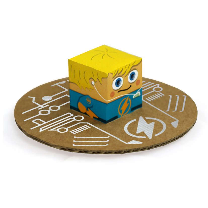 Paper DIY kit for kids - Create intergalactic superheroes