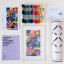 Artist Designed Needlepoint Kit - Jungley Flowers