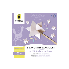 Paper DIY kit for kids - Create magic wands