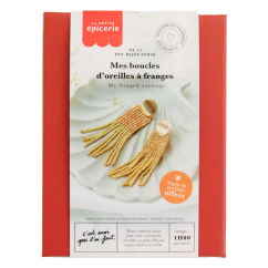 Sada na výrobu náušnic z korálků Miyuki