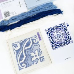 Autorská vyšívací sada - Portuguese Tile