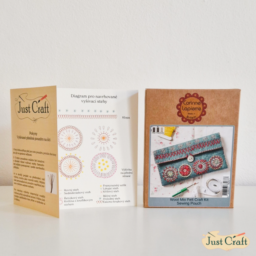 Felt Sewing Pouch Mini Kit