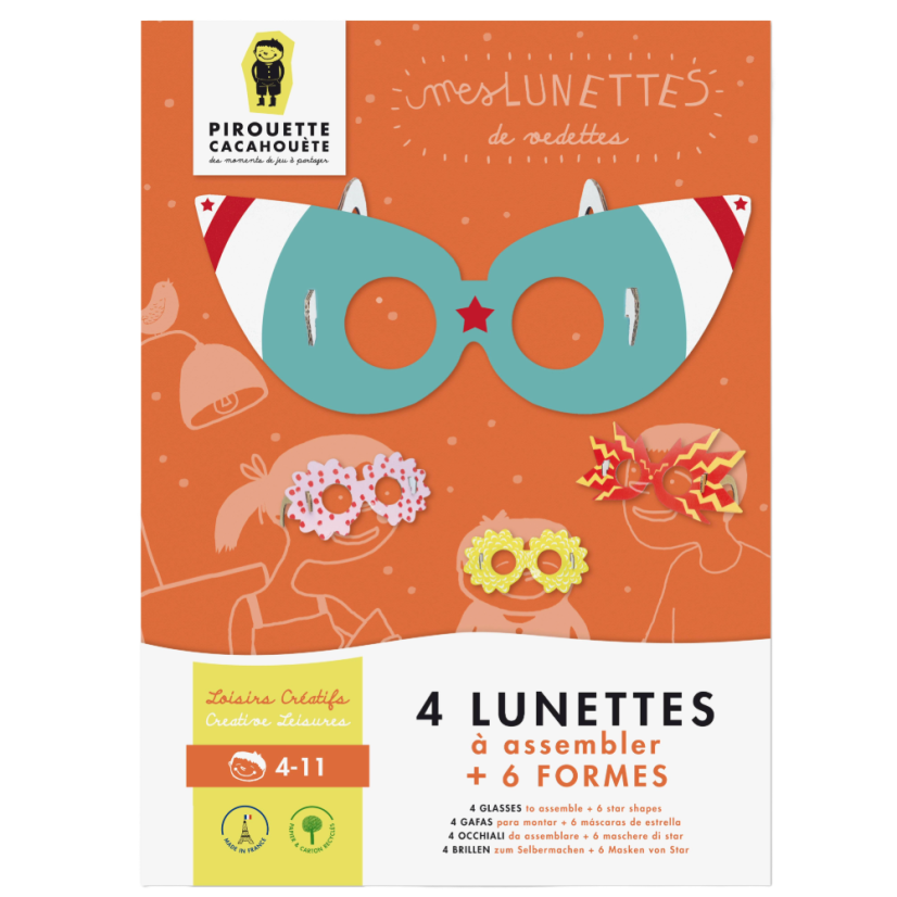 Papírová kreativní sada pro děti - Vyrob si masky na karneval