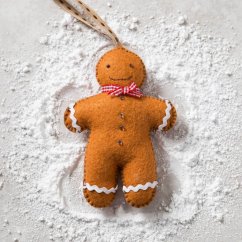 Gingerbread Man - Felt Craft Mini Kit
