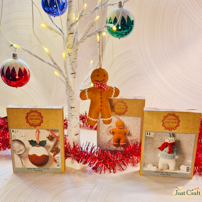 Gingerbread Man - Felt Craft Mini Kit
