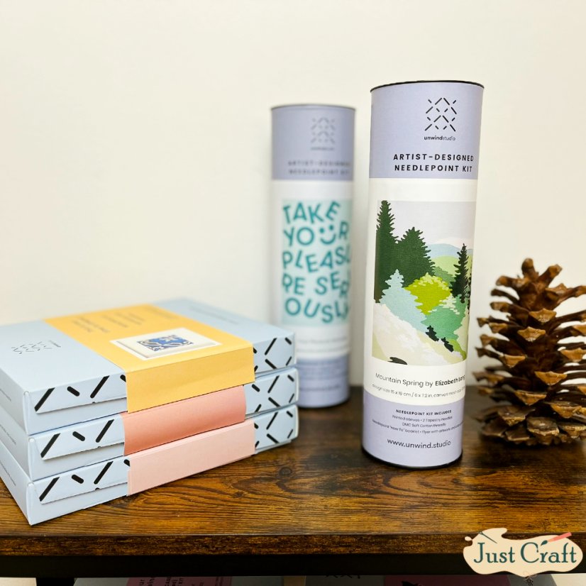 Artist Designed Needlepoint Kit - Mountain Spring