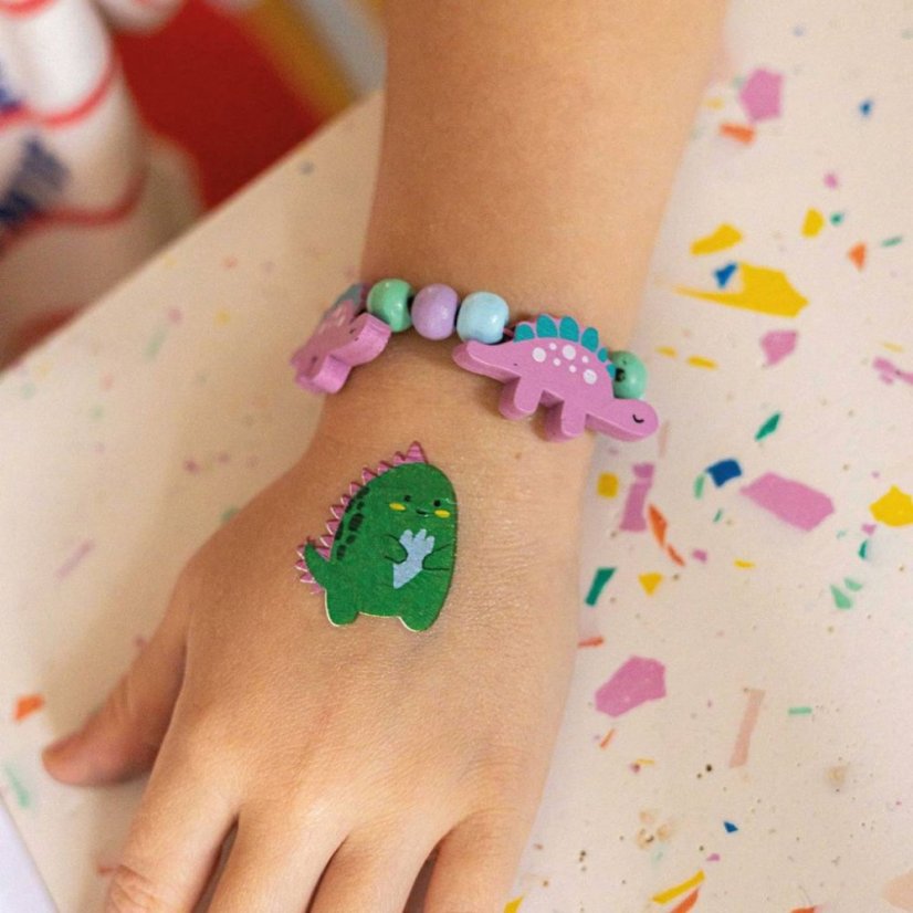 DIY Jewelry Kit Mon Kit Bijou - Armband-set - Dinosaurs