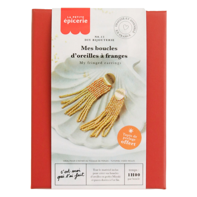 Fringe Earrings Kit - Create Your Own Miyuki Beaded Earrings