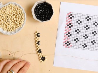 Návod na výrobu korálkového pouzdra na mobil