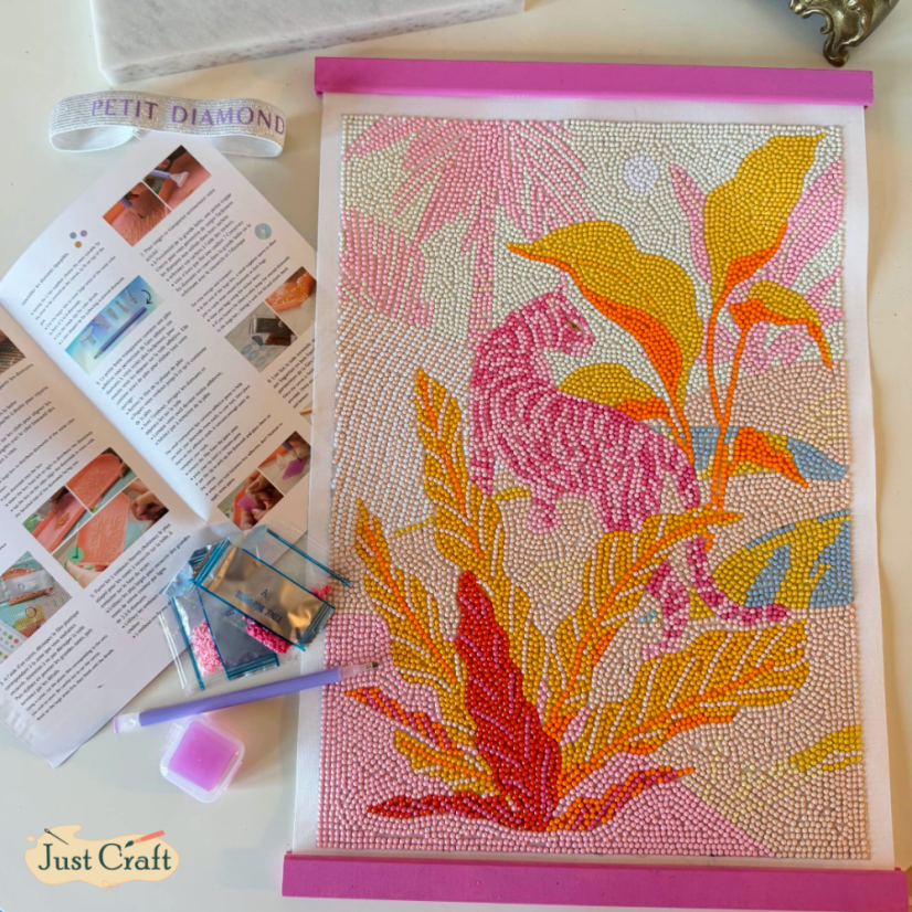Diamond Painting - Pink Jungle