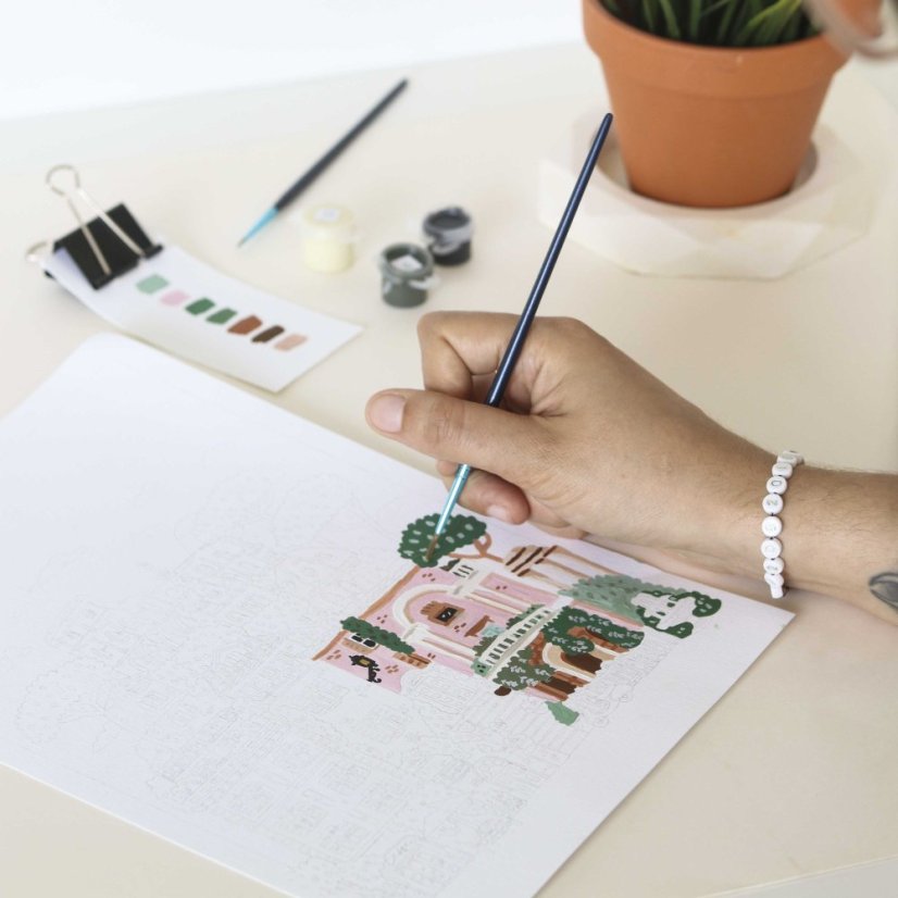 Malování podle čísel Petit Pinceau - Řím