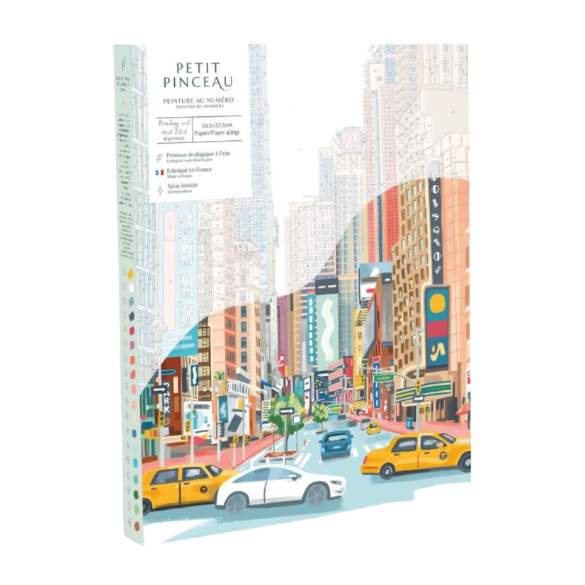 Malování podle čísel Petit Pinceau - Broadway and West 53rd