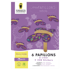 Paper DIY kit for kids - Create butterflies