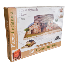 Brick construction kit Domenech Cuit - Typical house from Leon