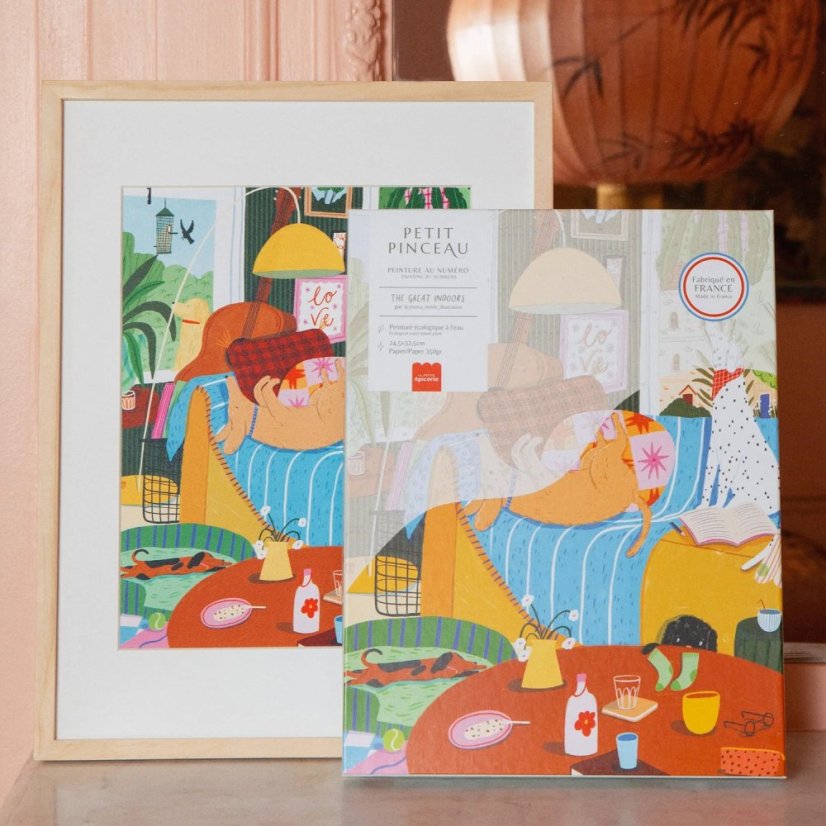 Painting by numbers Petit Pinceau - The Great Indoors