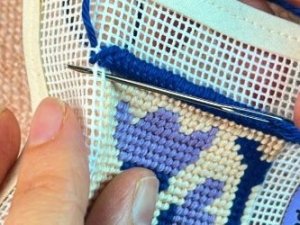 Binding Needlepoint Stitch