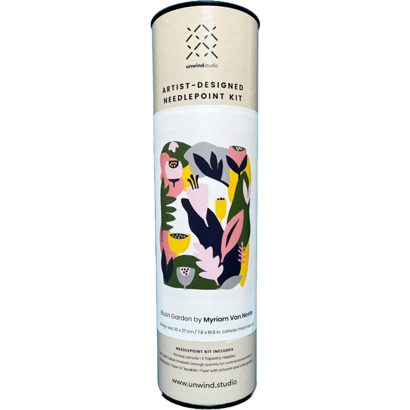 Autorská vyšívací sada - Blush Garden