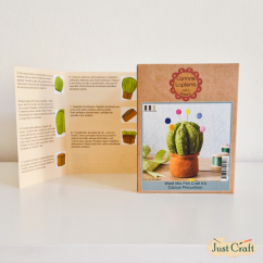 Cactus Pincushion Felt Craft Kit