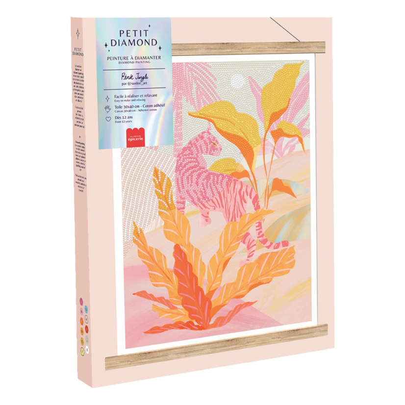 Diamantové Malování - Pink Jungle