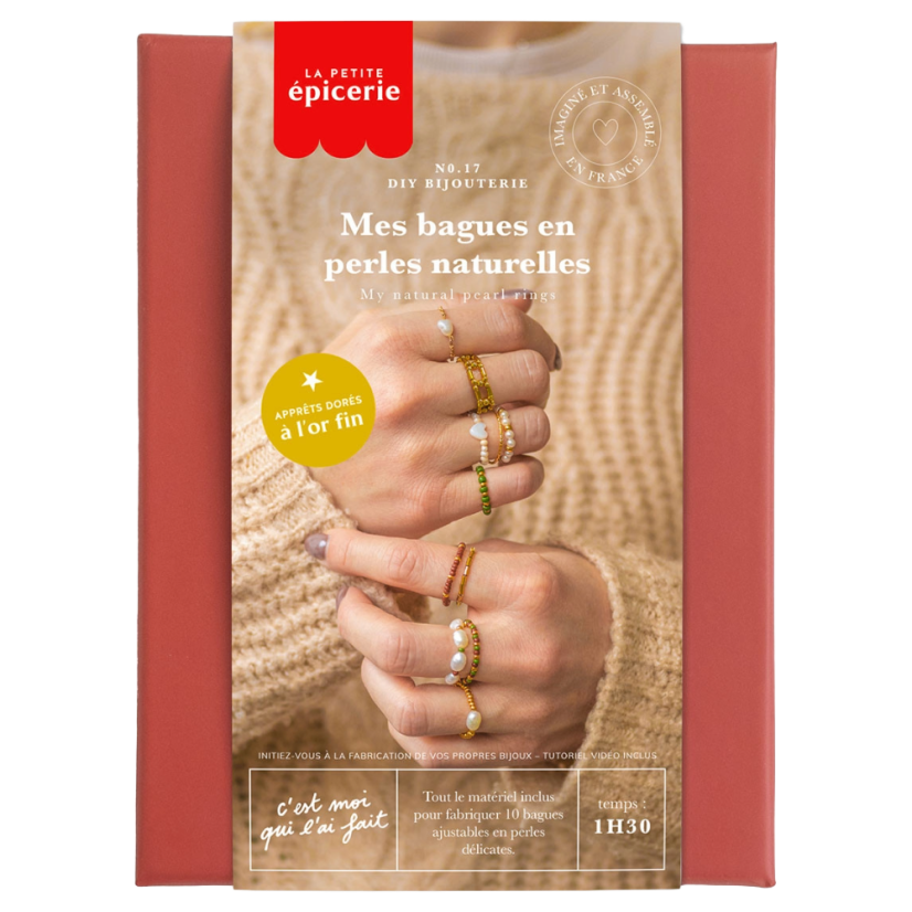 Natural Pearl Rings Kit