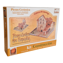 Stavebnice s cihel Domenech Cuit - Kostel San Salvador de Cantamuda