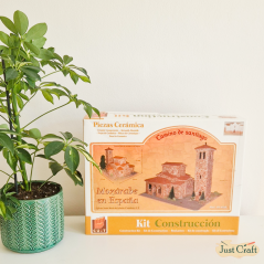 Brick construction kit Domenech Cuit - the Church of Santa Maria de Lebena