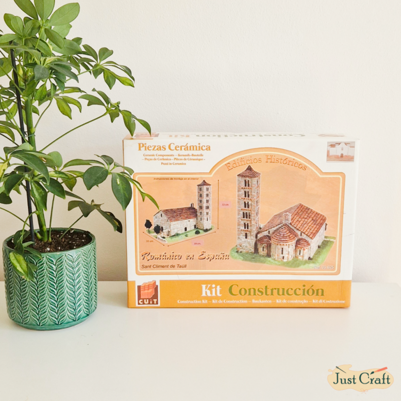 Brick construction kit Domenech Cuit - the Church of St. Clement of Tahull