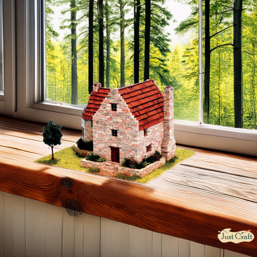 Stavebnice s cihel Domenech Cuit - Stará anglická chaloupka číslo 2