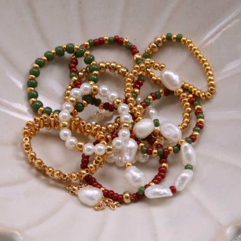 Natural Pearl Rings Kit