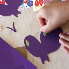 Paper DIY kit for kids - Create butterflies