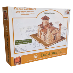 Brick construction kit Domenech Cuit - the Church of St. Martin de Fromista