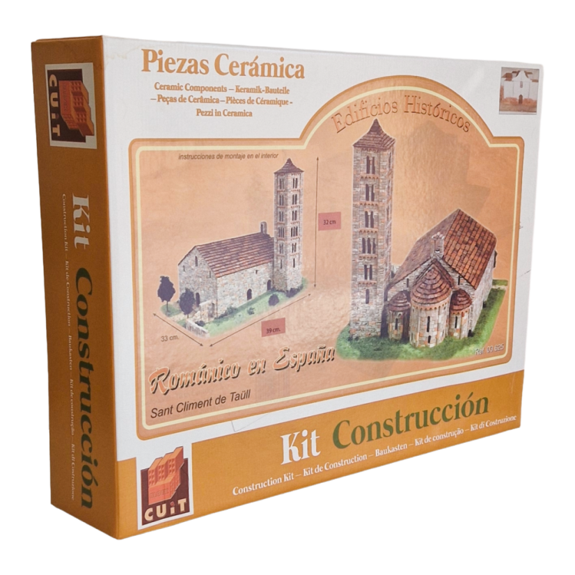 Brick construction kit Domenech Cuit - the Church of St. Clement of Tahull
