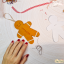 Gingerbread Man - Felt Craft Mini Kit