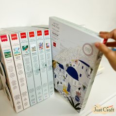 Malování podle čísel Petit Pinceau - Santorini