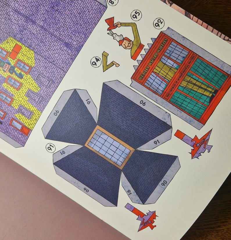 Papercraft set - Diagon Alley